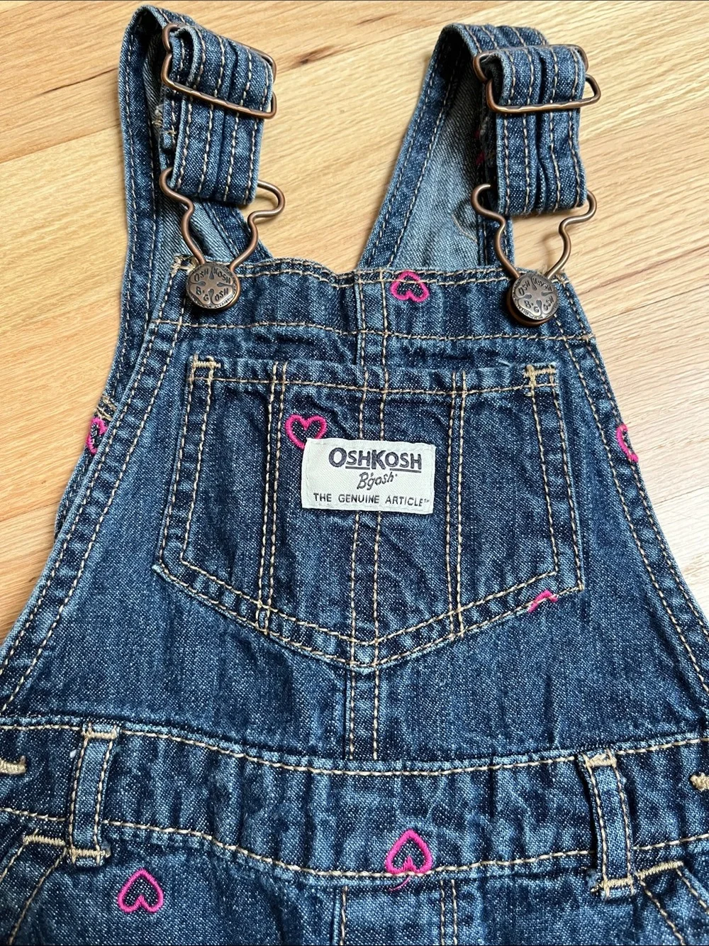 Oshkosh jean overalls 18 months